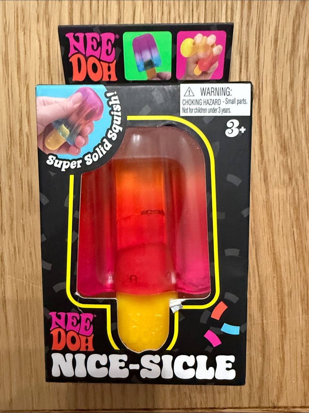 AUTHENTIC Schylling NeeDoh Nice-Sicle Super Solid Squish Fidget Toy